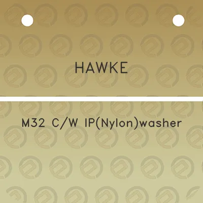 hawke-m32-cw-ipnylonwasher