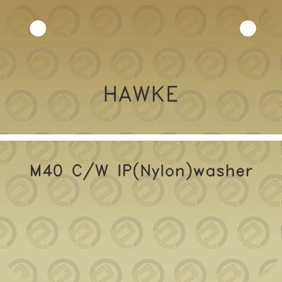 hawke-m40-cw-ipnylonwasher