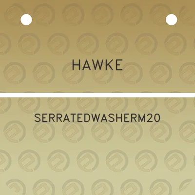 hawke-serratedwasherm20