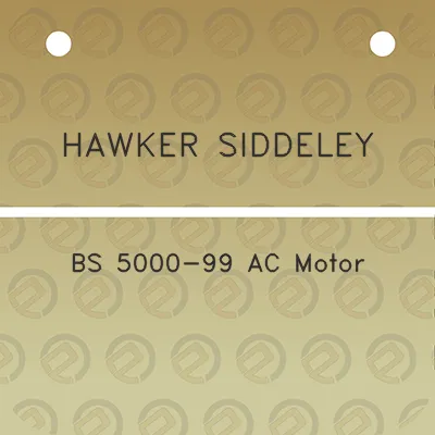 hawker-siddeley-bs-5000-99-ac-motor