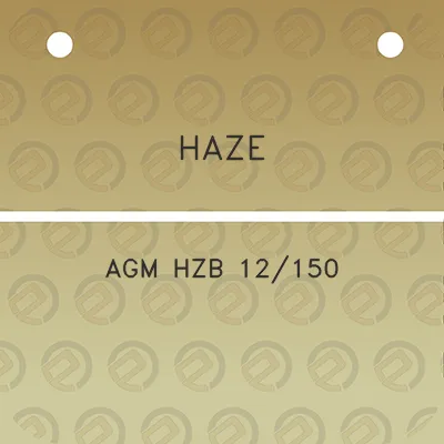 haze-agm-hzb-12150