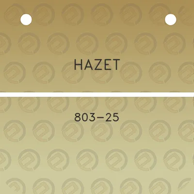 hazet-803-25