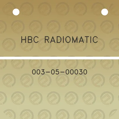 hbc-radiomatic-003-05-00030