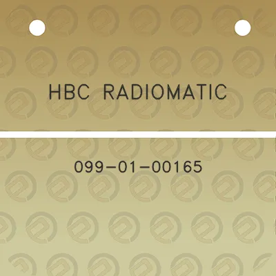 hbc-radiomatic-099-01-00165