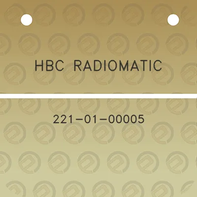 hbc-radiomatic-221-01-00005