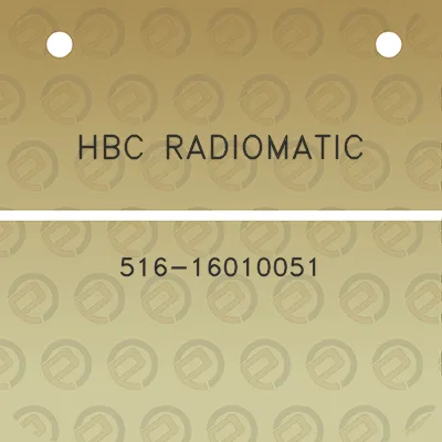 hbc-radiomatic-516-16010051