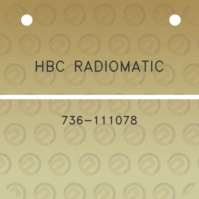 hbc-radiomatic-736-111078