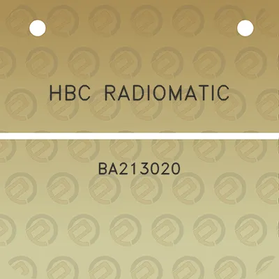 hbc-radiomatic-ba213020