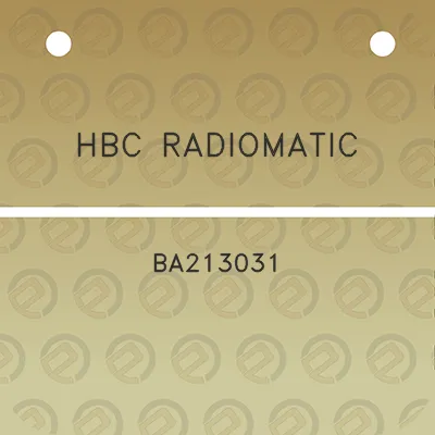 hbc-radiomatic-ba213031