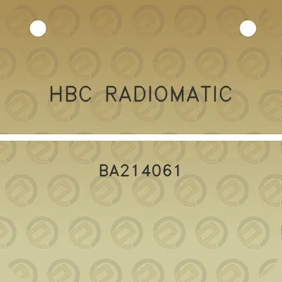 hbc-radiomatic-ba214061