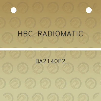 hbc-radiomatic-ba2140p2