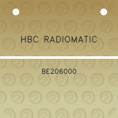 hbc-radiomatic-be206000