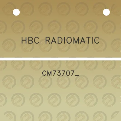 hbc-radiomatic-cm73707