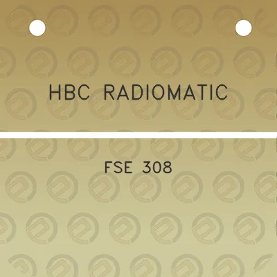 hbc-radiomatic-fse-308