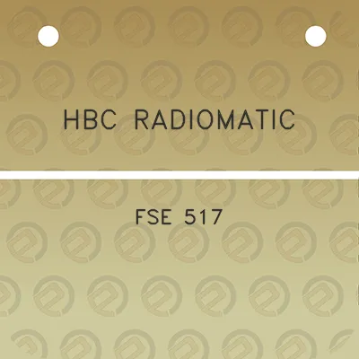 hbc-radiomatic-fse-517