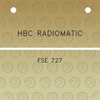 hbc-radiomatic-fse-727