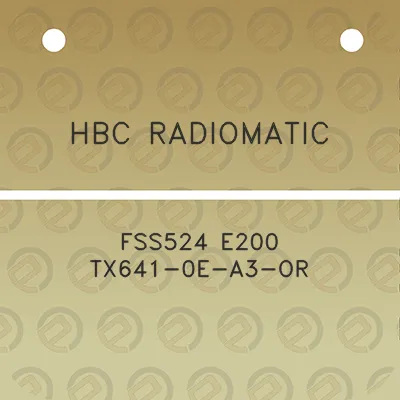 hbc-radiomatic-fss524-e200-tx641-0e-a3-or