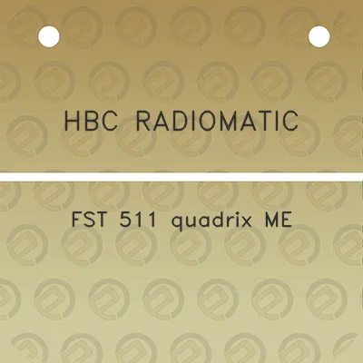 hbc-radiomatic-fst-511-quadrix-me