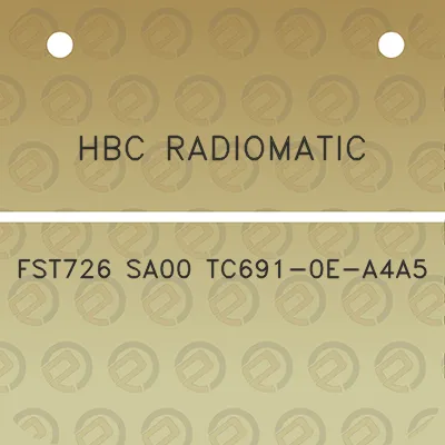 hbc-radiomatic-fst726-sa00-tc691-0e-a4a5