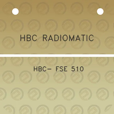 hbc-radiomatic-hbc-fse-510