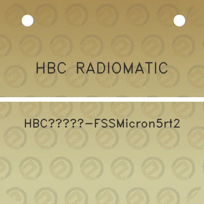 hbc-radiomatic-hbca-fssmicron5rt2