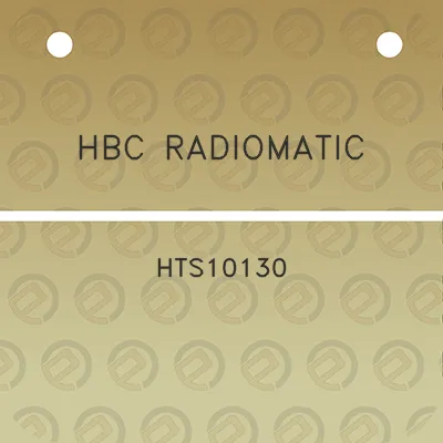 hbc-radiomatic-hts10130