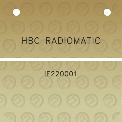 hbc-radiomatic-ie220001