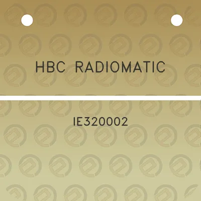 hbc-radiomatic-ie320002