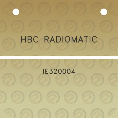 hbc-radiomatic-ie320004