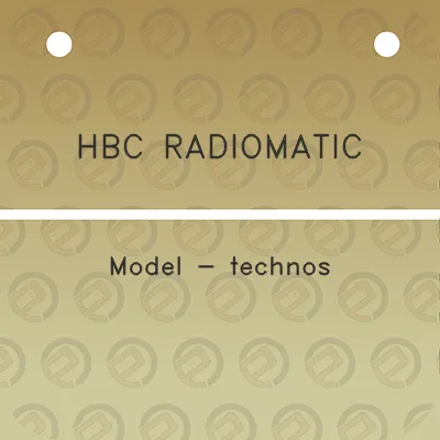 hbc-radiomatic-model-technos