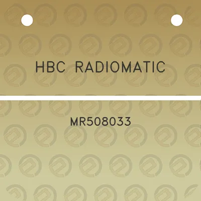 hbc-radiomatic-mr508033