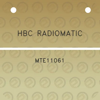 hbc-radiomatic-mte11061