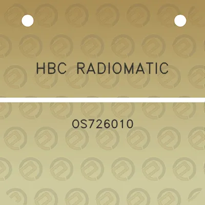 hbc-radiomatic-os726010