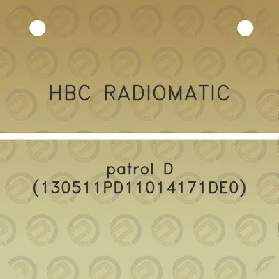 hbc-radiomatic-patrol-d-130511pd11014171de0