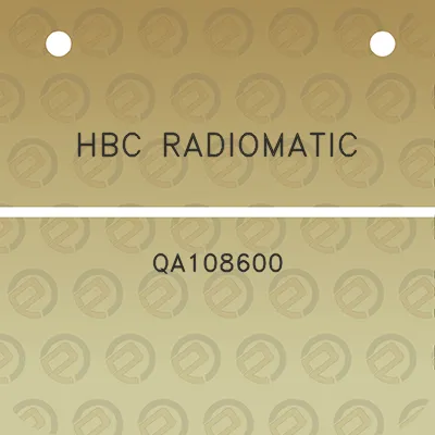 hbc-radiomatic-qa108600