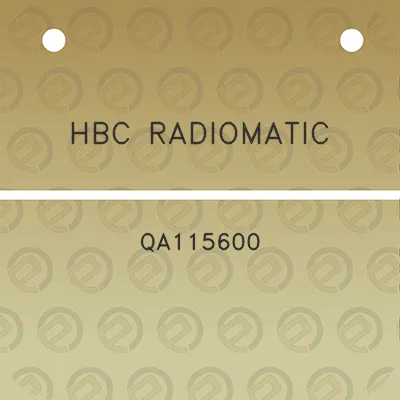 hbc-radiomatic-qa115600