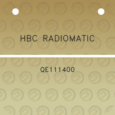 hbc-radiomatic-qe111400