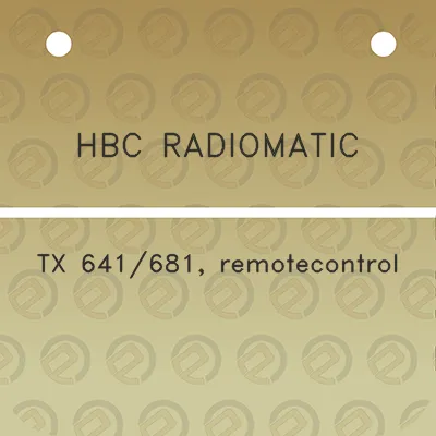 hbc-radiomatic-tx-641681-remotecontrol