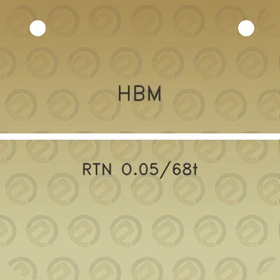 hbm-rtn-o0568t