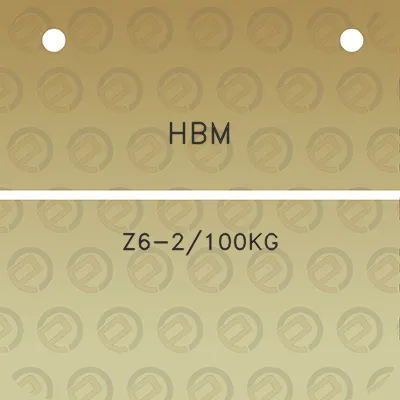 hbm-z6-2100kg