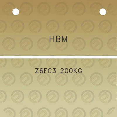 hbm-z6fc3-200kg