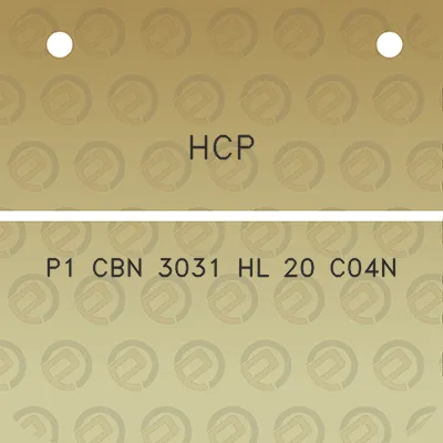 hcp-p1-cbn-3031-hl-20-c04n