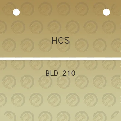 hcs-bld-210