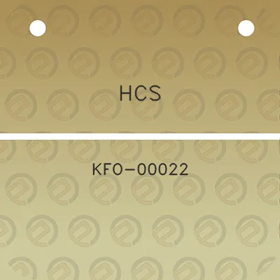 hcs-kfo-00022