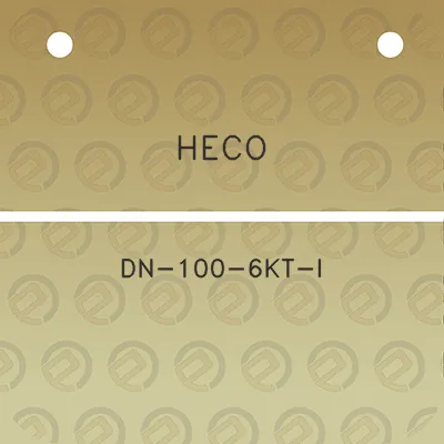 heco-dn-100-6kt-i