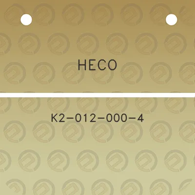 heco-k2-012-000-4