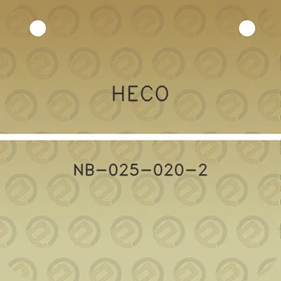 heco-nb-025-020-2