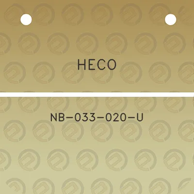 heco-nb-033-020-u