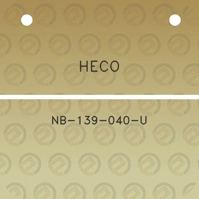 heco-nb-139-040-u