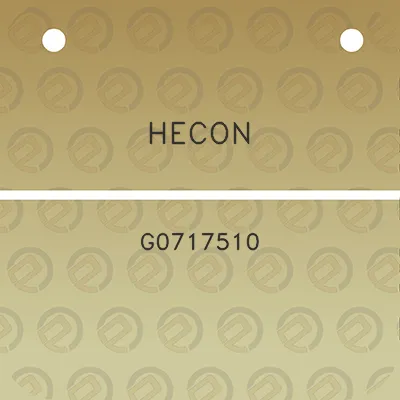 hecon-g0717510